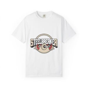 Steelbreaker Gym T-Shirt — "Built to Be Strong" Weightlifting Tee