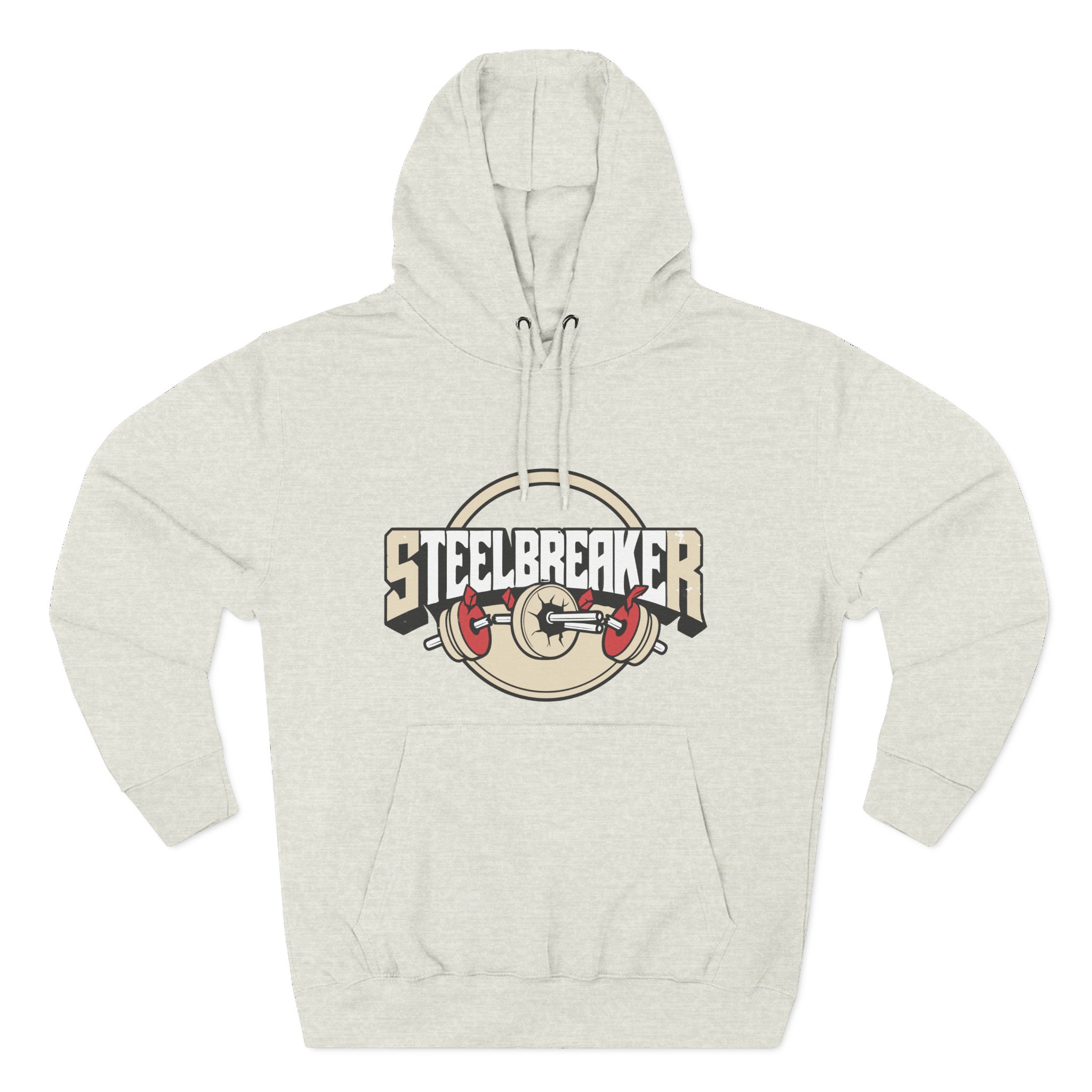 Steelbreaker Hoodie — 'Crack' Weightlifting Gym Pullover – Bild 13