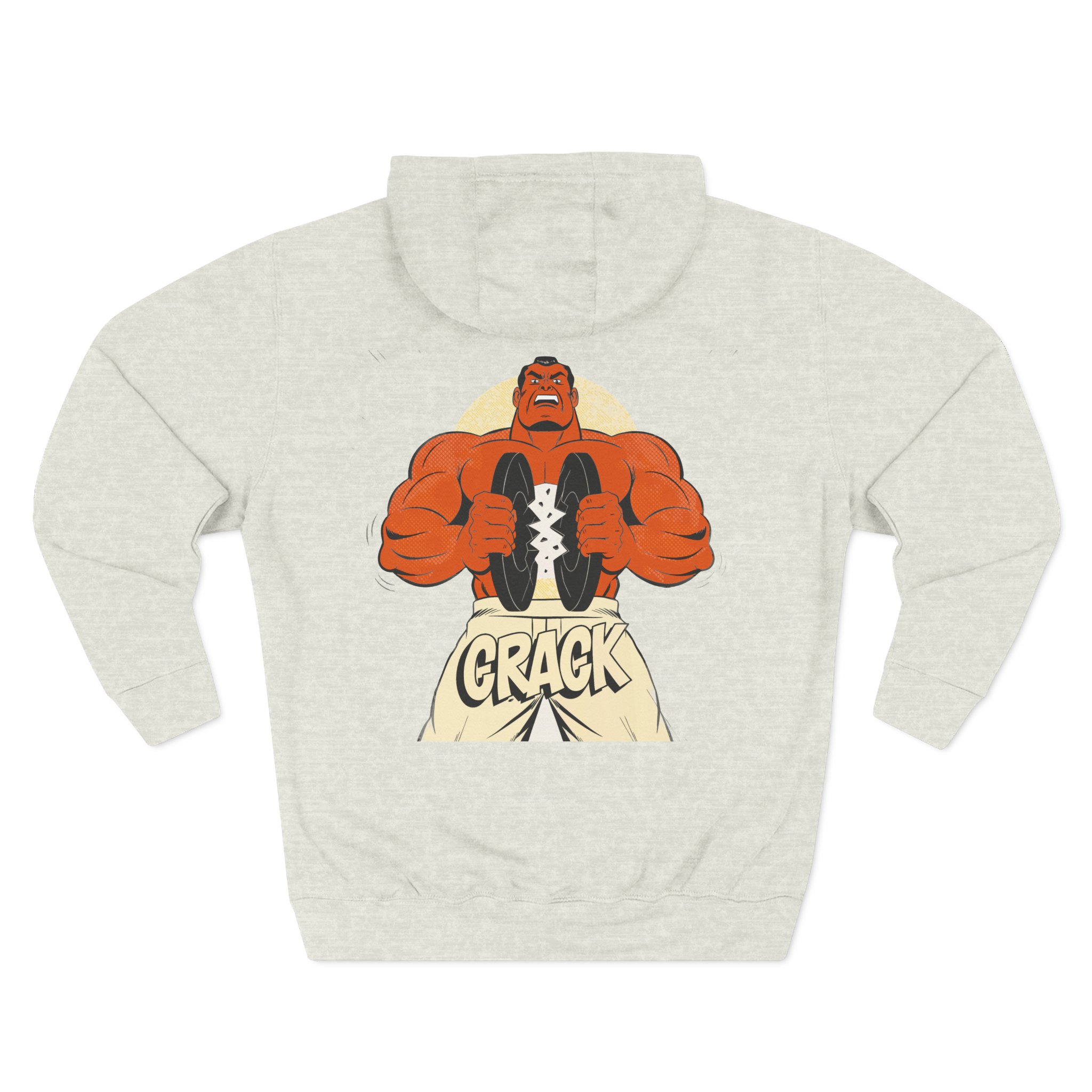 Steelbreaker Hoodie — 'Crack' Weightlifting Gym Pullover – Bild 14