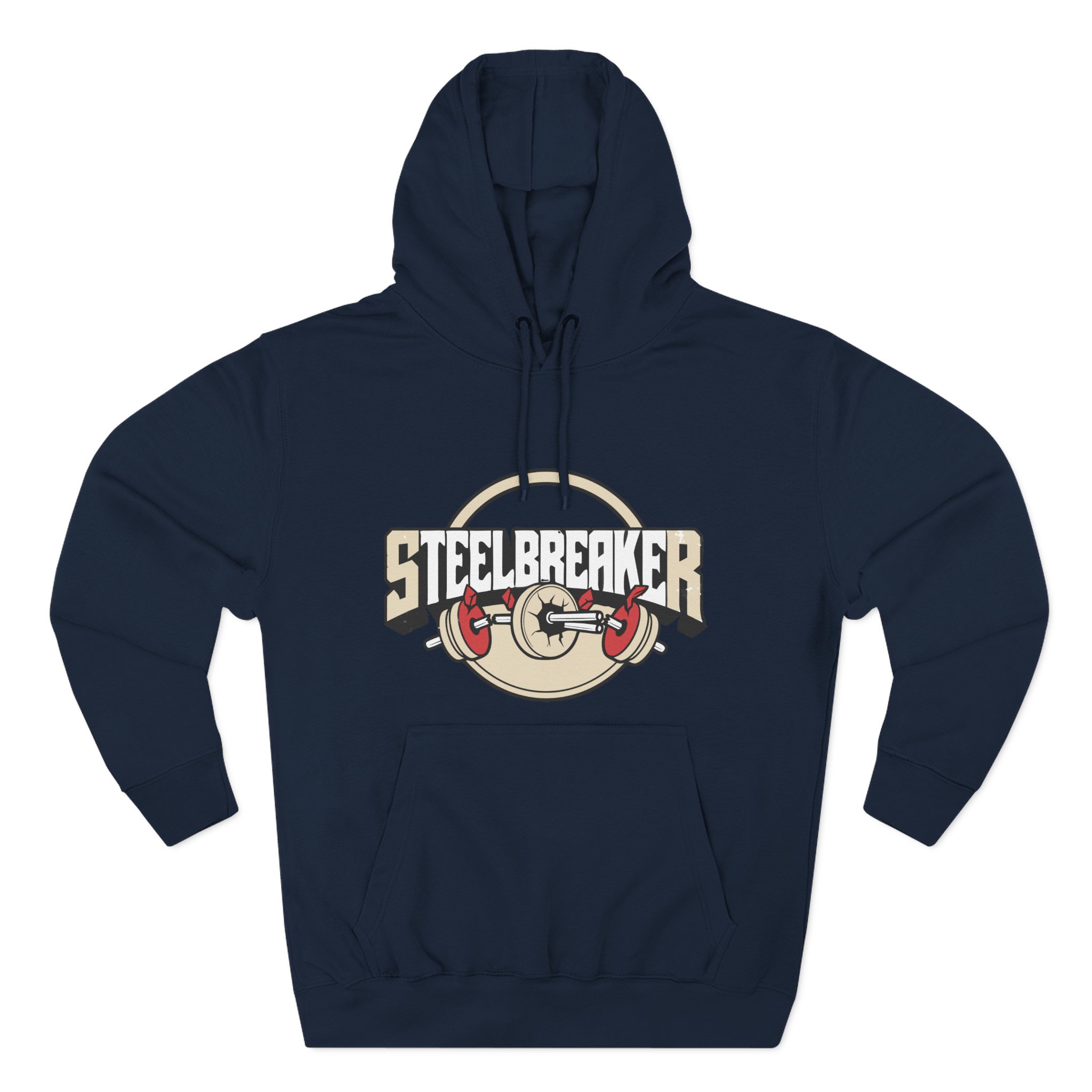 Steelbreaker Hoodie — 'Crack' Weightlifting Gym Pullover – Bild 21
