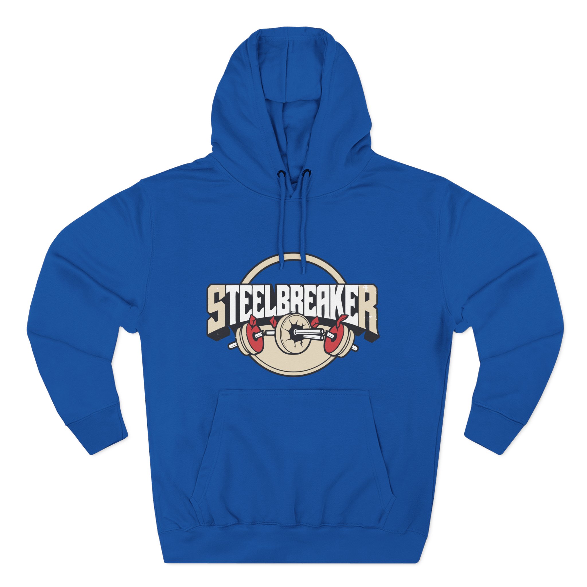 Steelbreaker Hoodie — 'Crack' Weightlifting Gym Pullover – Bild 17