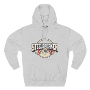 Steelbreaker Hoodie — 'Crack' Weightlifting Gym Pullover